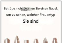Sprich nicht. Wähle einen Nagel, um zu sehen, welcher Typ Frau du bist