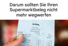 Erfahren Sie, warum es wichtig ist, im Supermarkt immer den Kassenbon mitzunehmen
