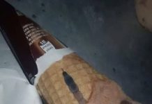 Meine Tochter öffnete eine Tüte Schokoladeneis und fand etwas Seltsames darin