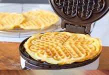 Superleckere Vanille Joghurt Waffeln in nur 1 Minute zubereitet