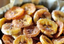 Luftfritteuse Zimt-Bananen