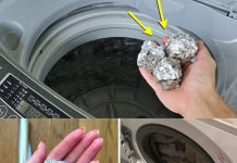 Alufolie in die Waschmaschine, weil jeder damit anfängt: Das Ergebnis ist phänomenal
