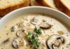 Ultracremige Suppe in 20 Minuten mit 500 g Champignons!