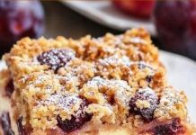 Pflaumenkuchen mit 500 g Magerquark mit Suchtfaktor