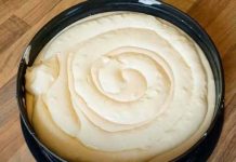 Vanillekuchen mit 1 Packung Puddingpulver backe ich immer wieder!