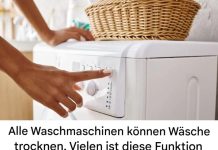 Wussten Sie, dass Ihre Waschmaschine auch Ihre Wäsche trocknen kann?