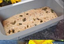 1 Tasse Haferflocken und 2 Äpfel. Kein Zucker, kein Mehl