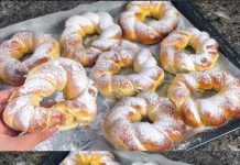 Wenn sie 1 Ei, 2 El Zucker und Mehl haben bereiten Sie dieses köstliche Dessert!