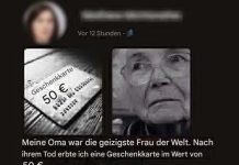 bis ich die Wahrheit hinter ihrer Geschenkkarte erfuhr.