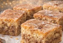 Achtung Suchtfaktor 10, Zimtschnecken Nusskuchen !