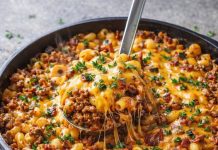 Einfach Sensationell, “Cheeseburger Pfanne” zum Sattessen!