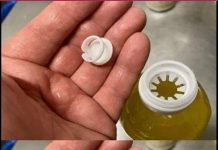 Den Öldeckel habe ich immer weggeworfen