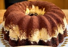 Gebackener Tiramisu-Gugelhupf, cremig und einfach ein Traum für Kaffeeliebhaber