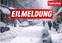 EILMELDUNG: Heftiger Wintereinbruch – Bis zu 40 cm Schnee