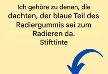 Wozu dient also genau der blaue Teil des Radiergummis?