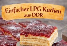 Der beste Kuchen aud der DDR mit 3 Zutaten!