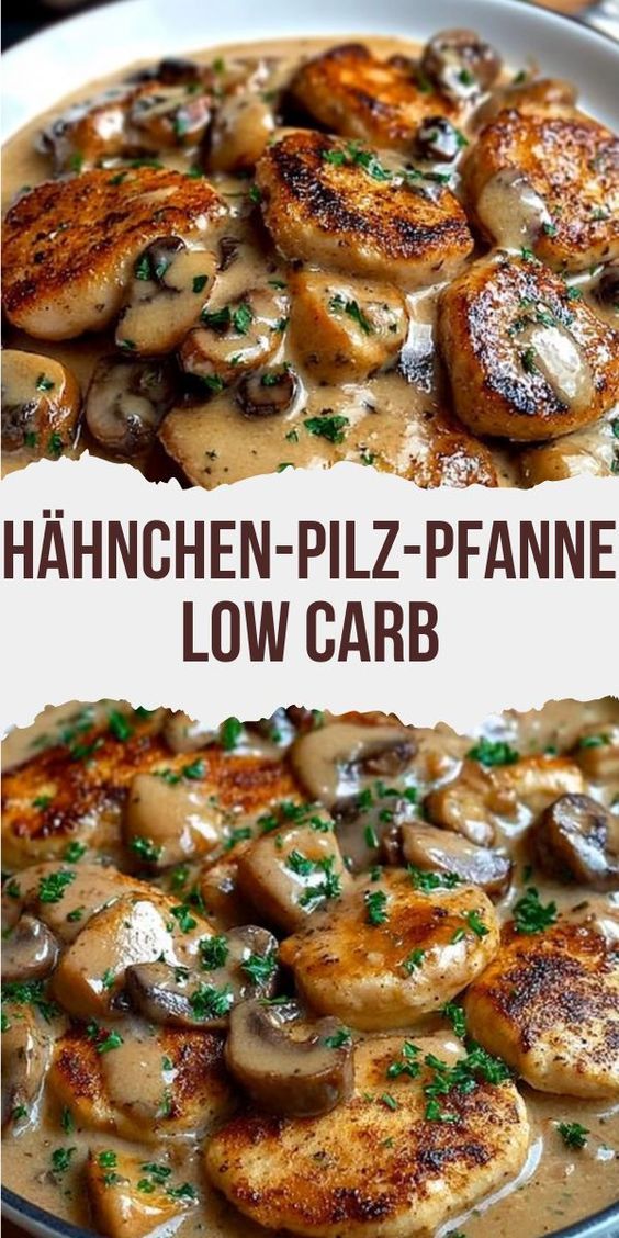 Hahnchen-Pilzpfanne-Rezept-fur-ein-schnelles-Abendessen