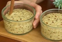 Ich esse kein Weizenmehl! Brot im Glas in einer Minute!
