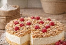 Käse-Sahne-Streuselkuchen (ohne Gelatine)