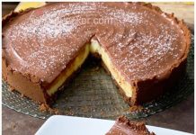 Schoko Vanille Tarte ohne Backen