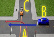 Welches Auto hat Vorfahrt? Selbst die erfahrensten Fahrer werden verwirrt sein.