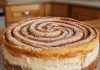 Zimtschnecken Käsekuchen mit 750 g frischkäse in 30 Minuten zubereitet
