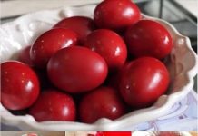 “KAKO GRIECHEN EIER FÄRBEN, DAMIT SIE LEUCHTEND ROT WERDEN: Keine verbrannten Finger, alles einfach – und das Ergebnis ist pure Magie”