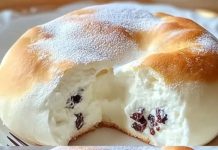 Nur Eier 150 g griechischer Joghurt und Mehl Ein einfacher und leckerer Kuchen!