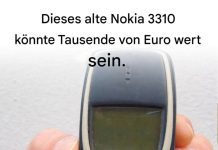 Erinnerst du dich noch an das Nokia? Falls du es noch hast, such sofort danach: