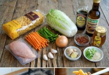 Chinesische Nudeln, aromatisch und einfach wie vom Lieblings-Imbiss