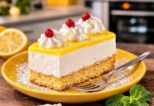 Diese Zitronen-Joghurt-Torte schmeckt wie Sommer auf dem Teller!