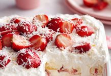 Erdbeer Raffaello Tiramisu