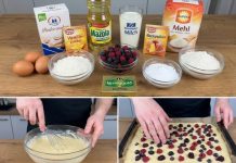 Dieser Streuselkuchen mit Beeren ist knusprig, saftig und voller fruchtiger Glücksmomente