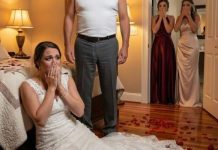 Aber in der Hochzeitsnacht ertönte ein seltsamer Schrei aus dem Schlafzimmer, und was ich sah, ließ mich sprachlos zurück…