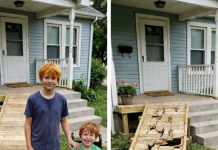 Mein Sohn baute eine Rampe für einen behinderten Jungen. Am nächsten Morgen zerstörte eine selbstgerechte Nachbarin sie – doch sie hatte keine Ahnung, wer alles zusah.