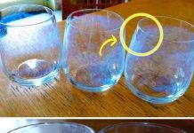 Wie man die weiße Patina von Gläsern entfernt und sie mit einem coolen Trick wieder zum Glänzen bringt