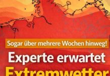 Wetter-Experte könnten einige harte Wochen auf uns zukommen