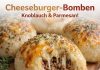 Knoblauch-Parmesan-Cheeseburger-Bomben