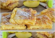 Diese Schnitten backe ich sicher 2x pro Woche, Apfelpudding schnitten die immer gelingen