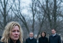 „Zwei Stunden nach der Beerdigung ihrer schwangeren Tochter klingelte das Telefon: Ein Anruf aus dem Krankenhaus enthüllte ein grausames Geheimnis, das die Familie jahrelang verborgen hatte.“