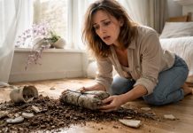 „Mein Mann ist gestorben, nachdem er in unserem Haus ausgerutscht ist.“