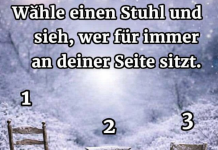 Drei Stühle – und die Person, die ein Leben lang an deiner Seite bleibt