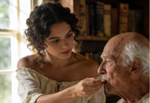 💔 Ich habe meinen 80-jährigen Nachbarn geheiratet, um sein Haus zu retten … und dann wurde ich schwanger und seine Familie kam nach Blut.