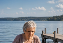 Ich sah zufällig, wie meine Schwiegertochter einen alten braunen Koffer in einen tiefen See warf: Schon sofort kam mir das sehr seltsam vor, und als ich den Koffer aus dem Wasser zog, war ich entsetzt über das, was sich darin befand 😲🫣