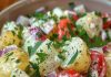 Griechischer Kartoffelsalat den ich 2x in Woche bereite