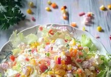 5 Tassen Salat der ist immer ruckzuck weggefuttert