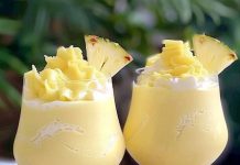Pina Colada mit nur 4 Zutaten