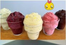 Zuckerfreies Eis! Keine Milch! Nur 2 Zutaten! In 1 Minute