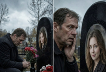 Nachdem er seine vollständige Strafe wegen des Todes seiner Geliebten verbüßt hatte, kam er an ihr Grab, um sich zu entschuldigen. Doch als er das Foto auf dem Grabstein betrachtete, erstarrte er – er konnte seinen Augen nicht trauen … 😲😲😲
