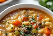 Makkaroni Käse Suppe